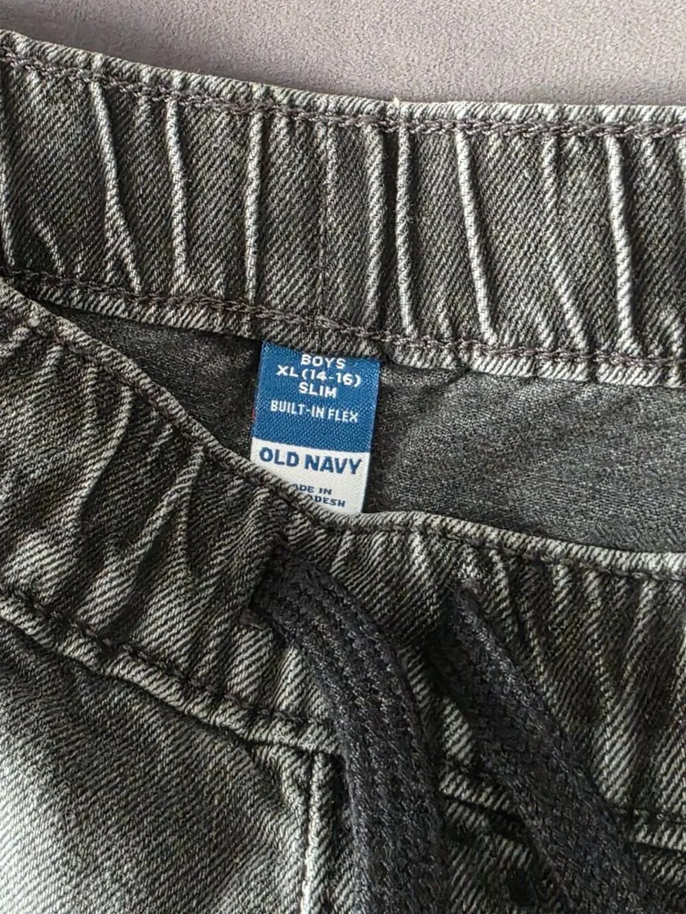 Old Navy Boys Denim Jean Shorts Size XL (14–16) – Excellent Condition